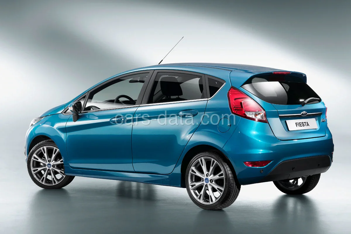 Ford Fiesta 1.0 80hp Style 2013 front view