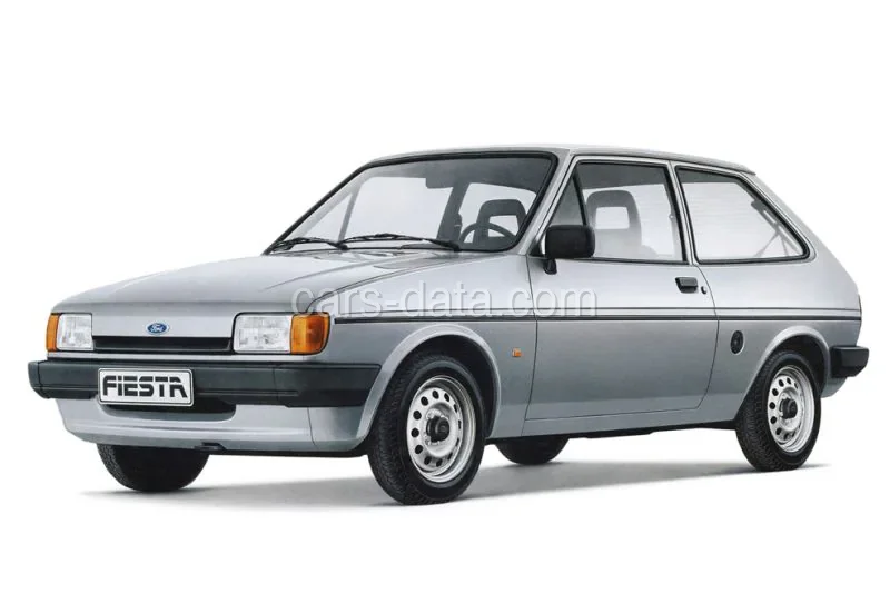 Ford Fiesta 1.6 XR2 1986 front view