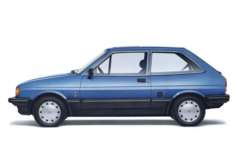 Ford Fiesta 1.6 D C 1986 view 3