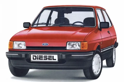Ford Fiesta 1.6 D C 1986 view 2