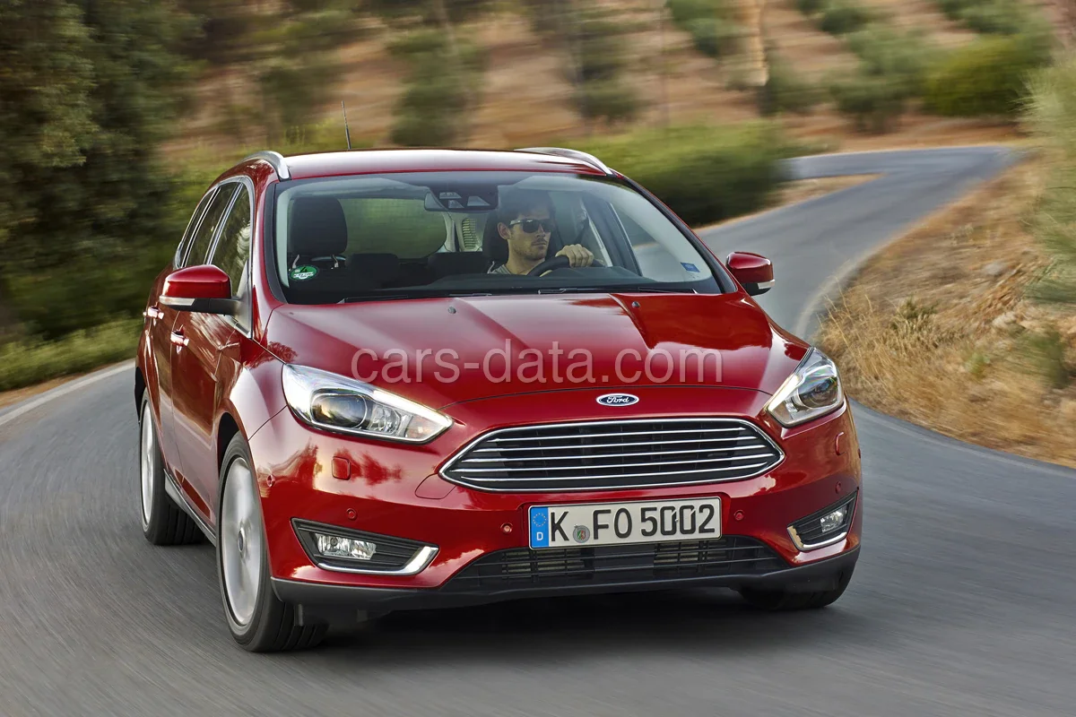 Ford Focus Wagon 1.5 EcoBoost 182hp Titanium 2016 front view