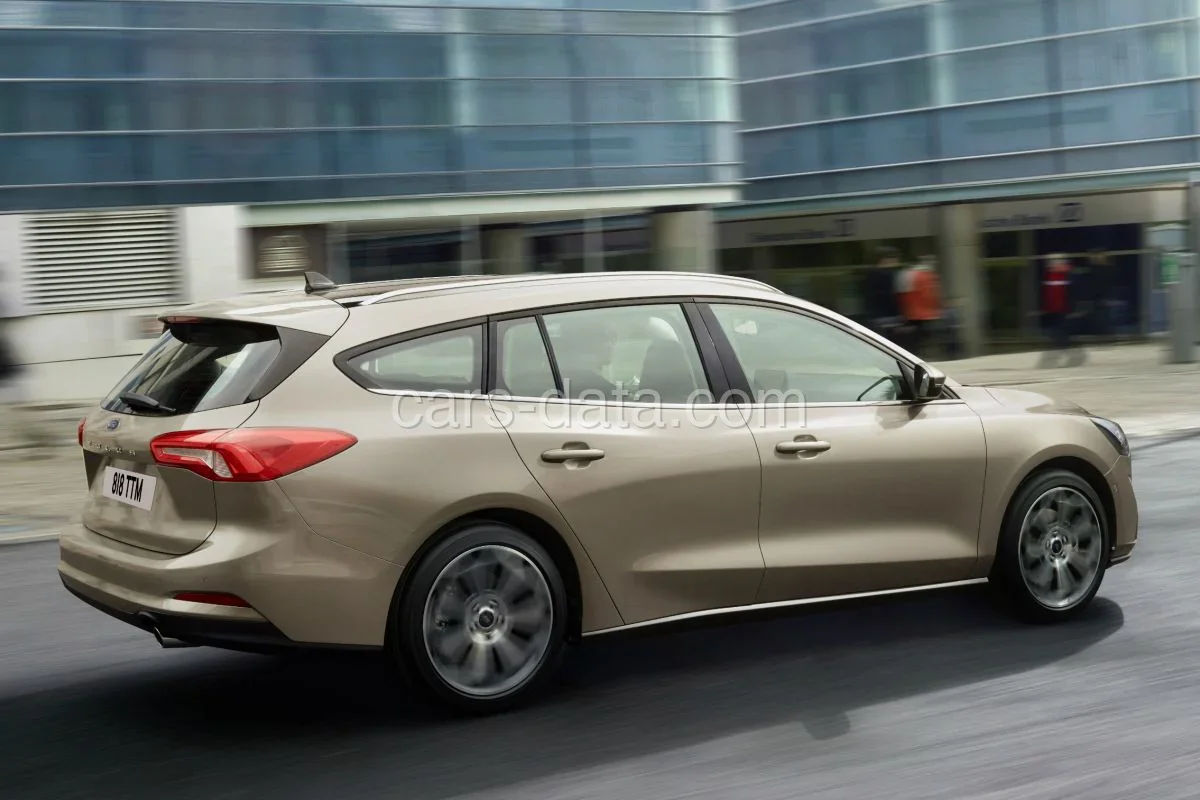 Ford Focus Wagon 1.0 EcoBoost 100hp Trend Edition 2018 front view