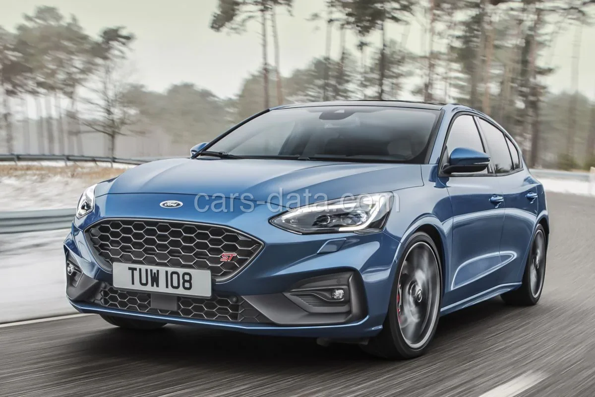 Ford Focus 2.3 EcoBoost ST-3 2019 front view