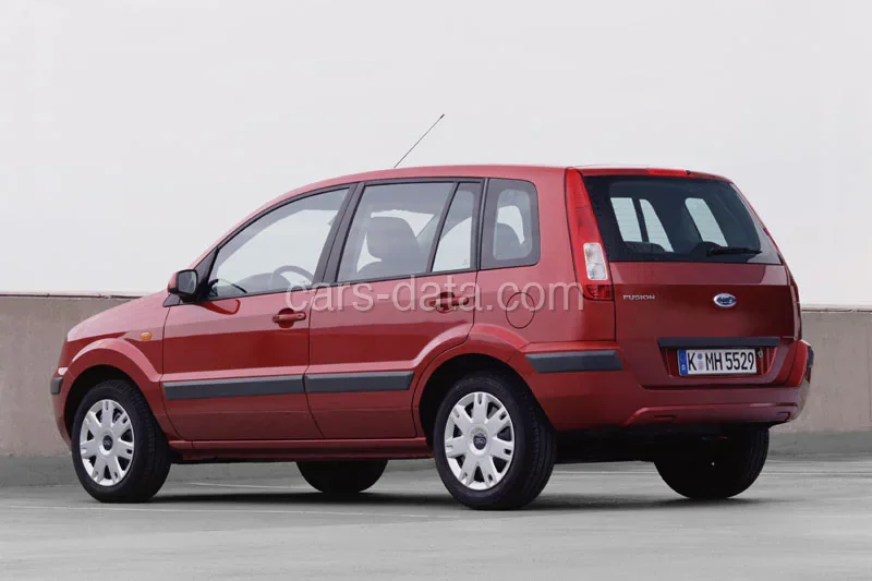 Ford Fusion 1.4 16V Style 2008 front view