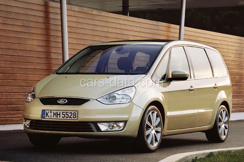 Ford Galaxy 2.3 16v Ghia 2007 front view