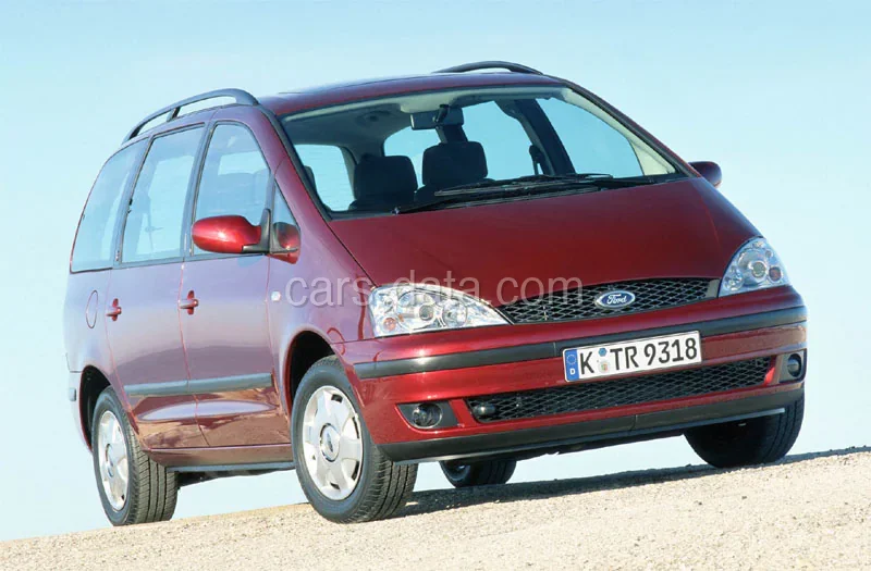 Ford Galaxy 2.3 16V Ambiente 2000 front view