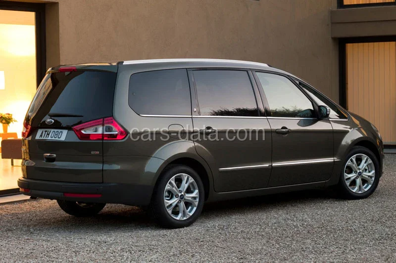 Ford Galaxy 2.0 16v Trend 2010 front view