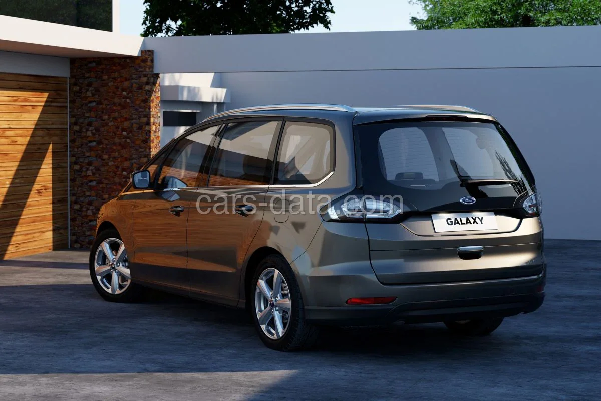 Ford Galaxy 2.0 EcoBoost Titanium 2015 front view