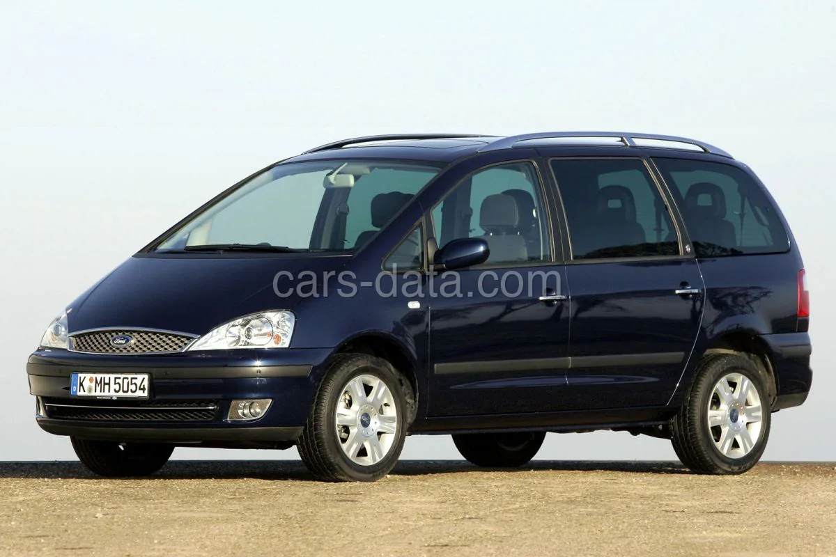 Ford Galaxy 2.3 16V Ambiente 2003 front view