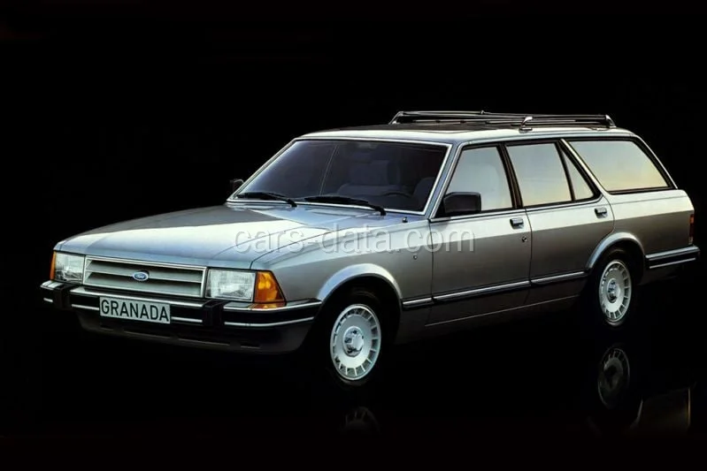 Ford Granada Estate 2.5 D Custom 1982 front view