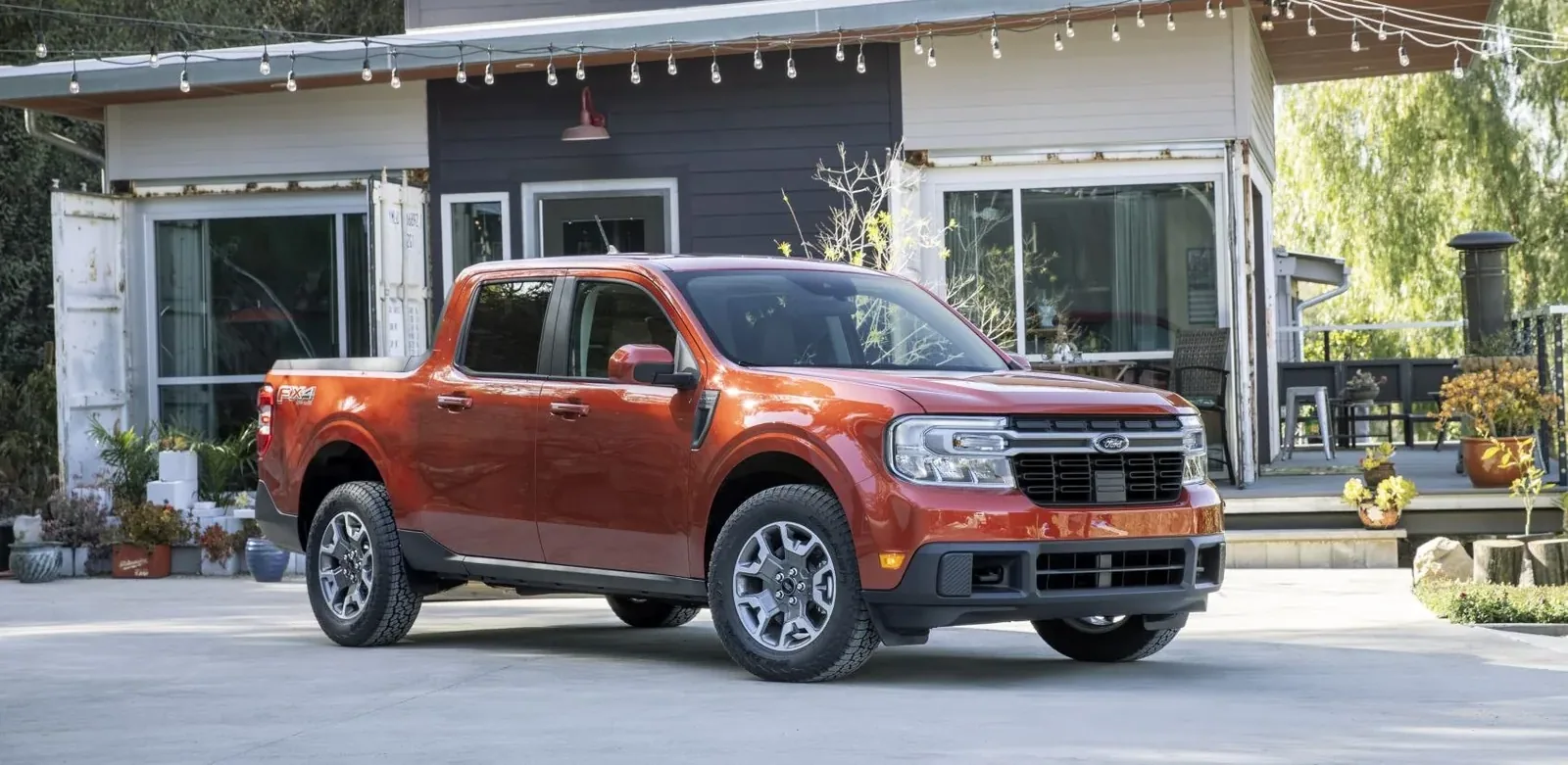 Ford Maverick US 4WD 2.0L 2025 pickup set forfra