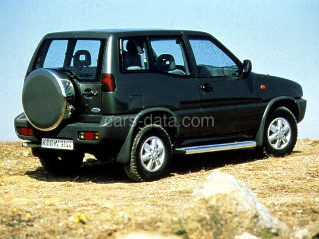 Ford Maverick SWB 2.4i 1993 front view
