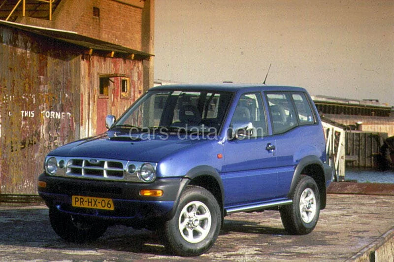 Ford Maverick SWB 2.4i 1996 front view