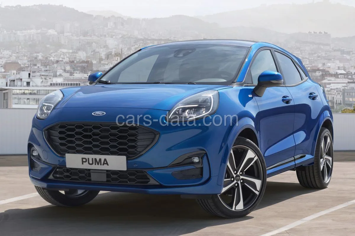 Ford Puma 1.0 EcoBoost 125hp Titanium 2020 front view
