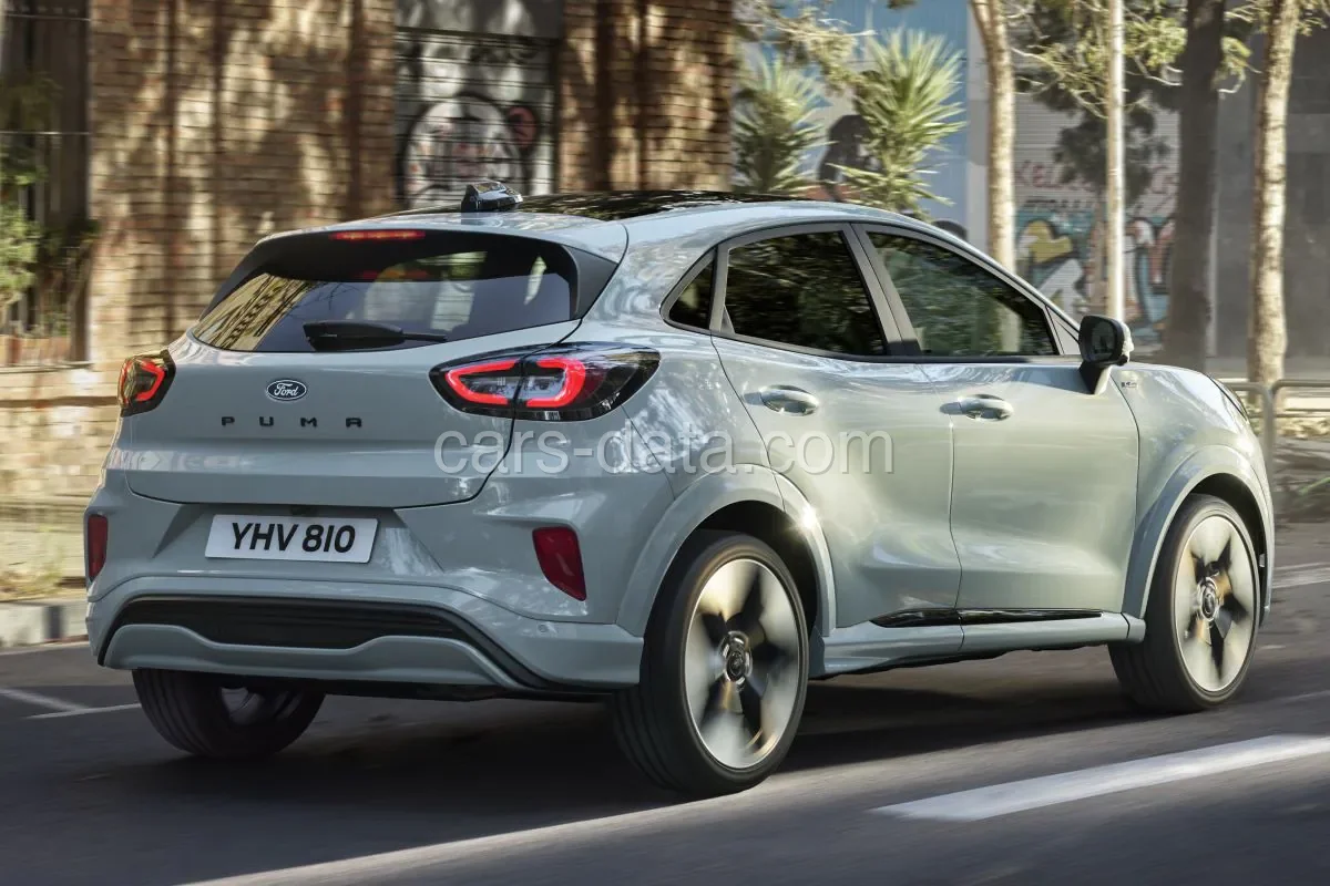 Ford Puma 1.0 EcoBoost 170hp Hybrid ST Edition 2026 suv elölnézet