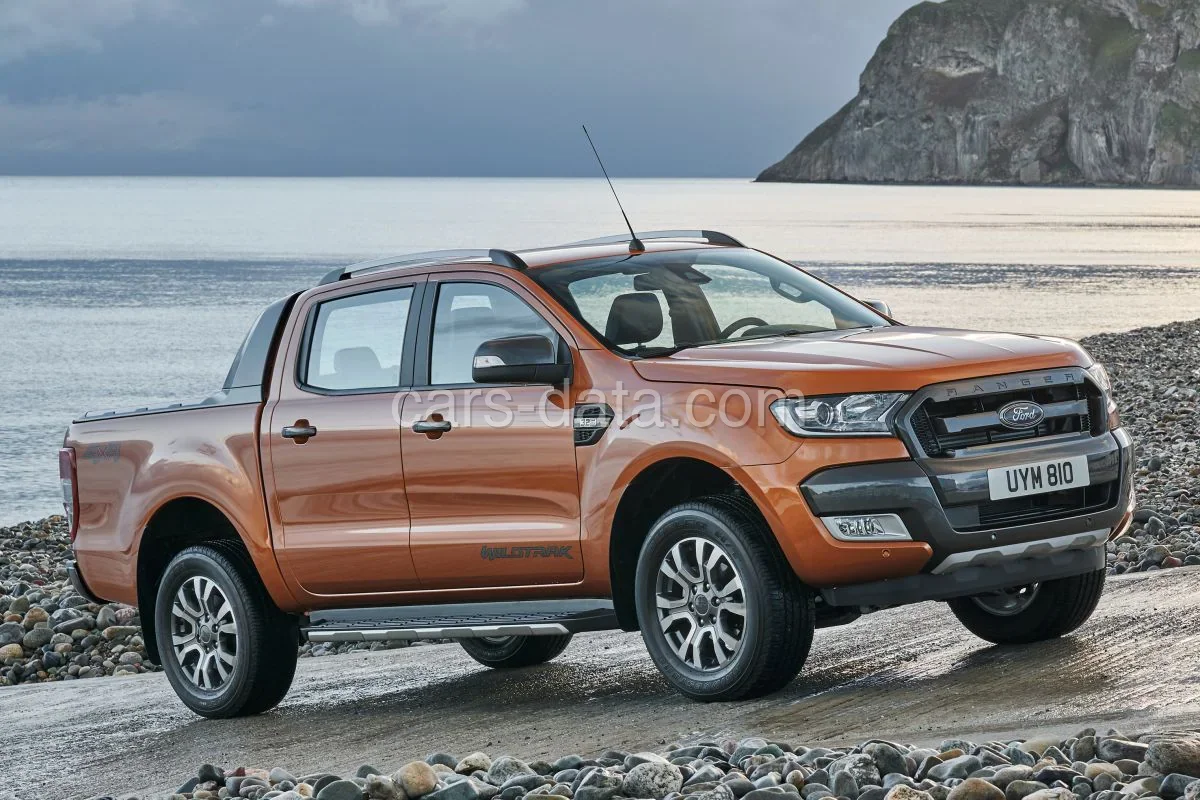 Ford Ranger Double Cab 2.2 TDCi XLT 2015 front view