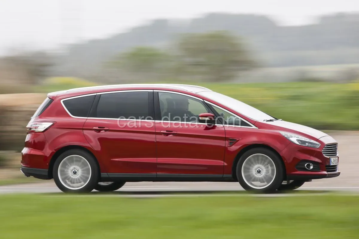 Ford S-MAX 1.5 EcoBoost Vignale 2016 front view