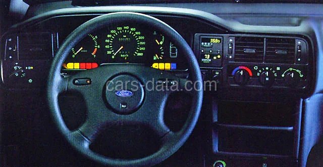 Ford Scorpio 2.0i GLX 1992 front view