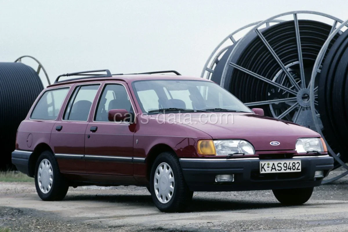 Ford Sierra Estate 2.3 D C 1987 front view