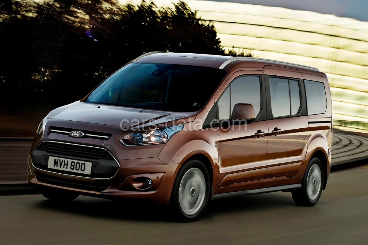 Ford Tourneo Connect Compact 1.0 EcoBoost Titanium 2014 front view