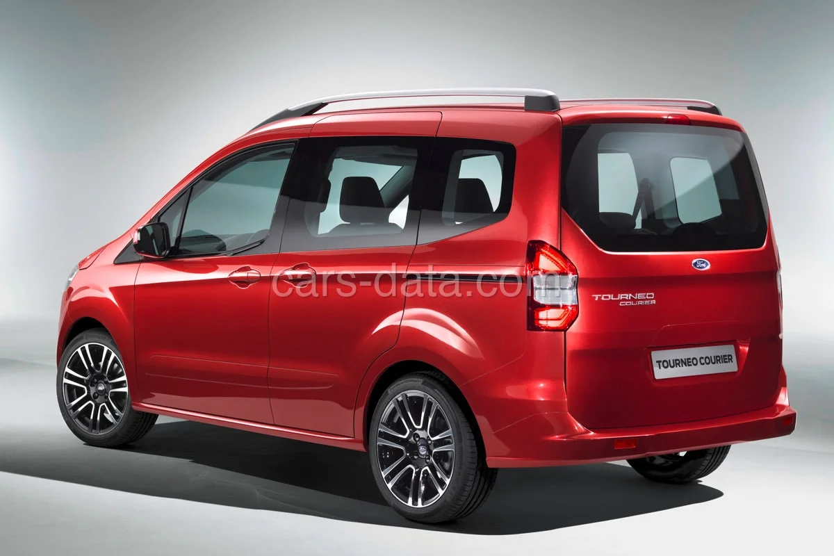 Ford Tourneo Courier 1.0 EcoBoost Titanium 2014 front view