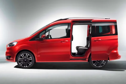 Ford Tourneo Courier 1.0 EcoBoost Titanium 2014 view 3