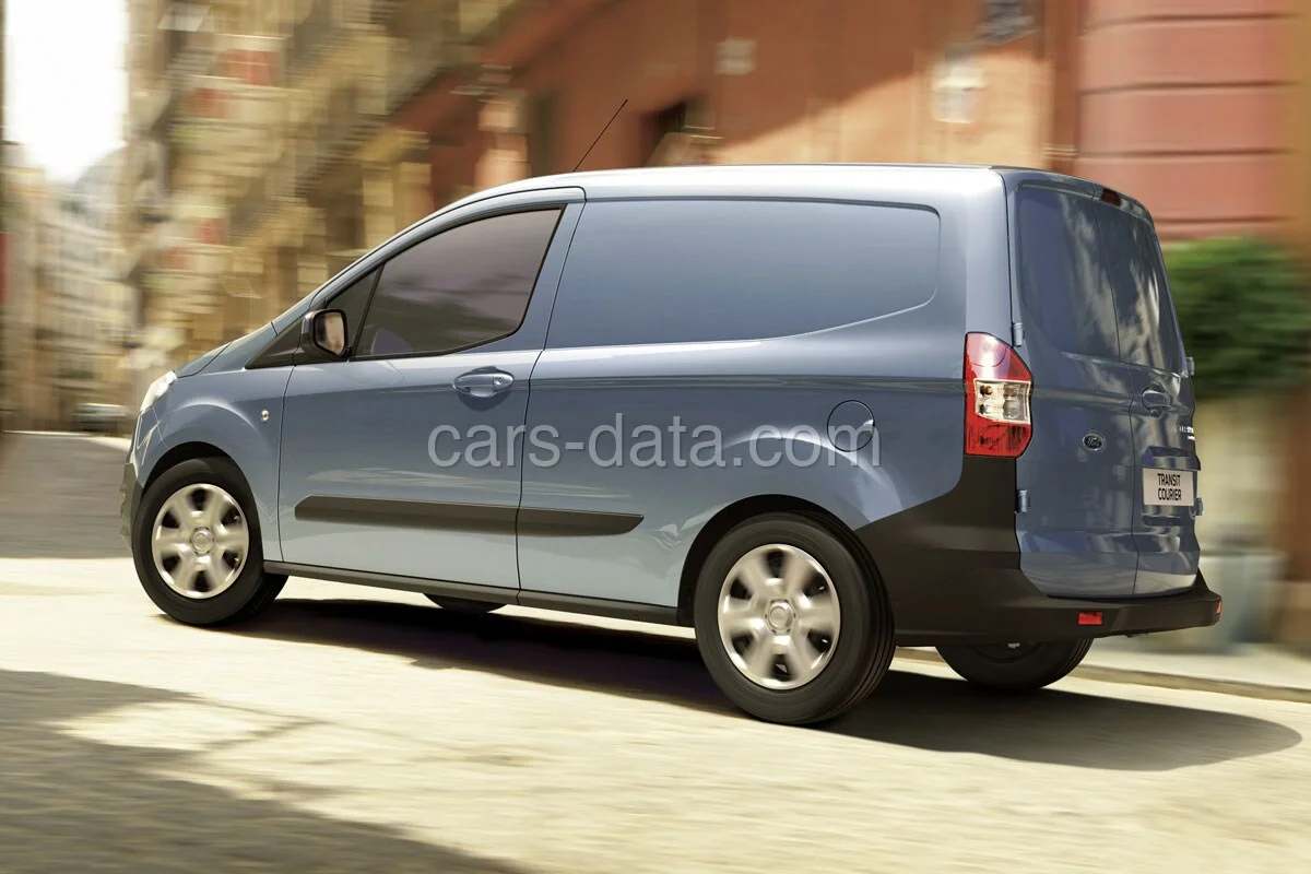 Ford Transit Courier 1.0 EcoBoost Ambiente 2014 front view