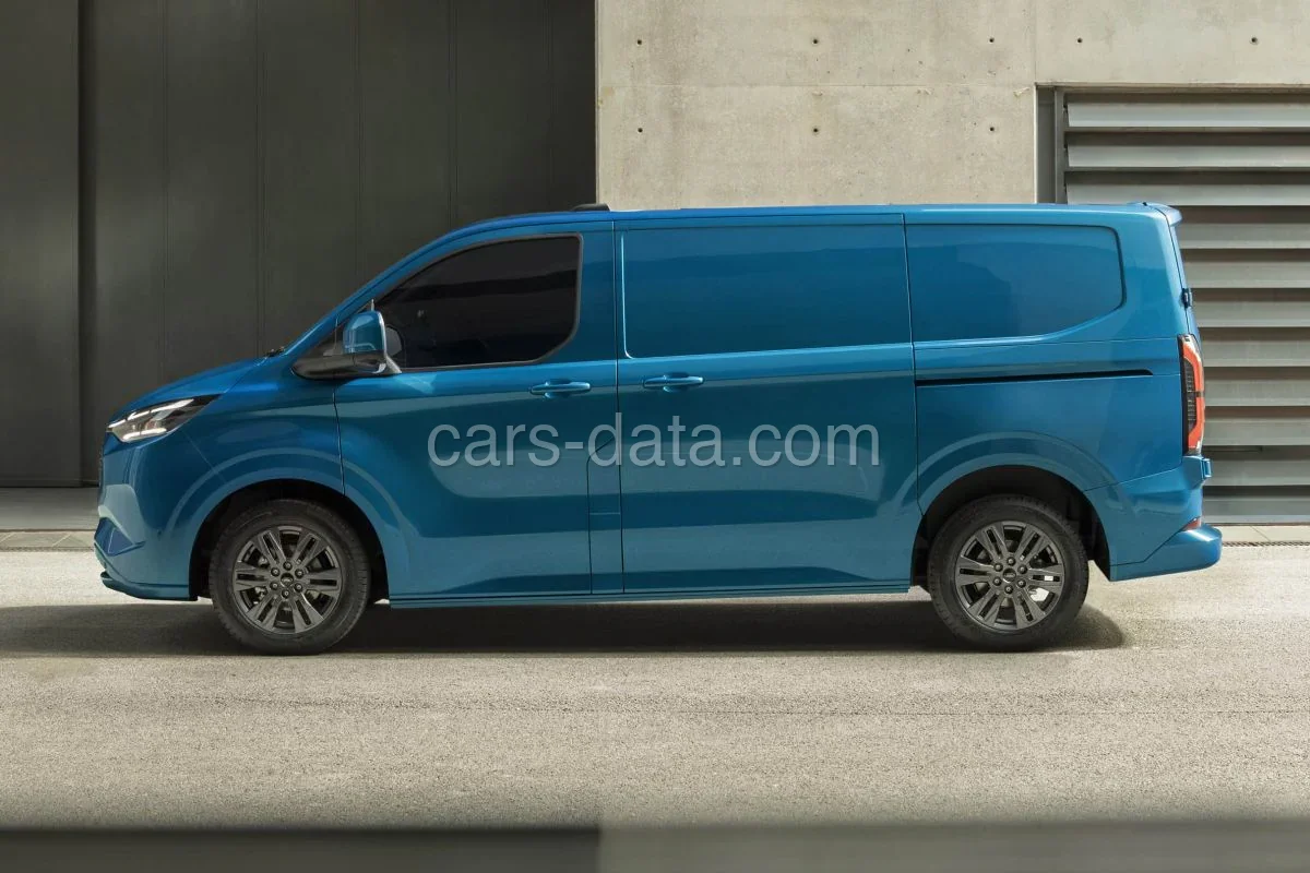 Ford Transit Custom E-Transit Custom L2H1 286hp MS-RT 2023 front view