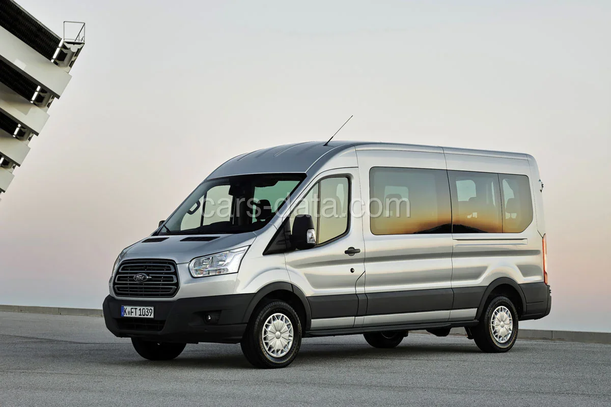Ford Transit Kombi L2H2 310 FWD 2.2 TDCi 100hp Ambiente 2014 front view