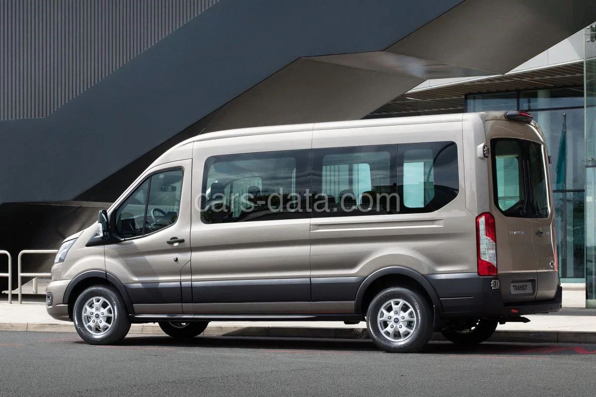 Ford Transit L2H2 RWD 2.0 EcoBlue 170hp MHEV Trend 2020 front view