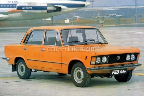 FSO Classic 1.5 SLE 1988 front view
