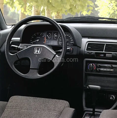 Honda Civic 1.6i 1987 front view