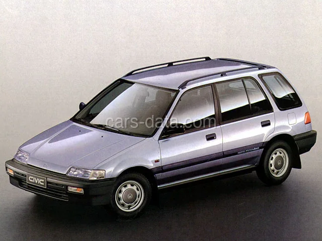 Honda Civic Shuttle 1.6i 4WD 1988 front view