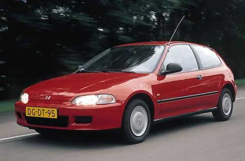 Honda Civic 1991 front view