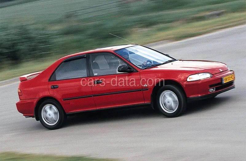 Honda Civic 1.6 ESi 1991 front view