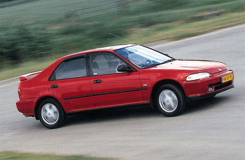 Honda Civic 1991 front view
