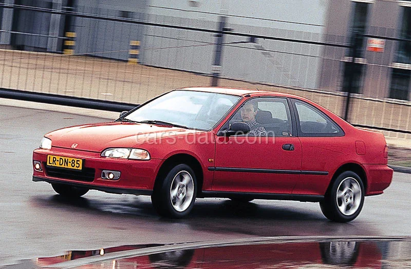 Honda Civic Coupé 1.5 DXi 1994 front view