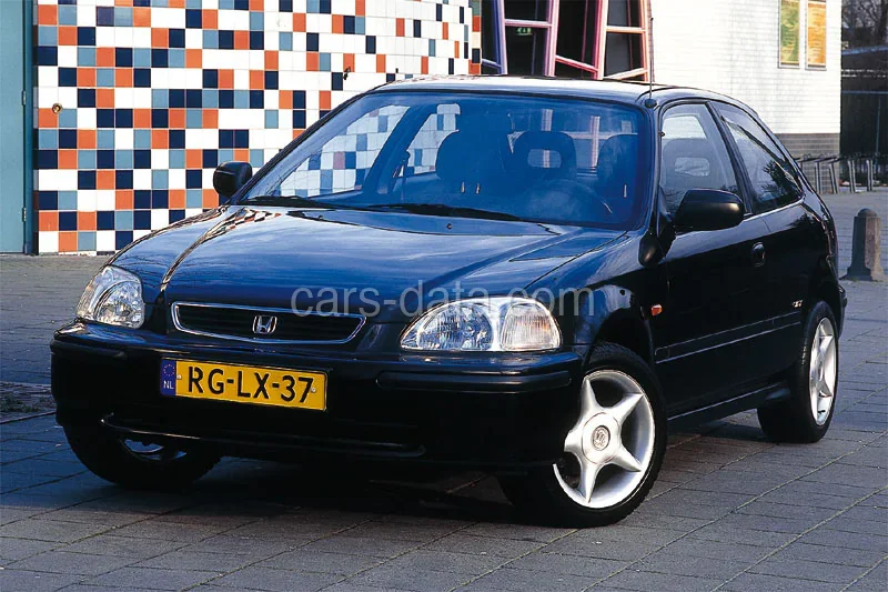 Honda Civic 1.5i LS VTEC-E 1995 front view