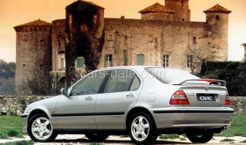 Honda Civic 1.5i LS 1997 front view