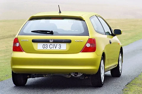 Honda Civic 2001 front view