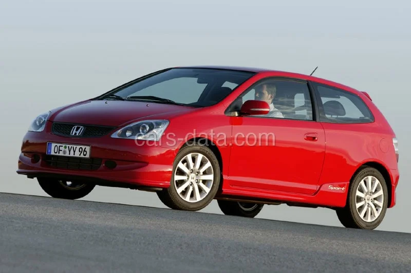 Honda Civic 1.4i S 2003 front view