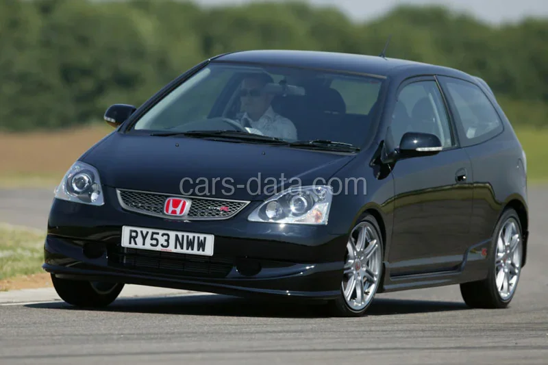 Honda Civic 2.0i Type-R 2003 front view