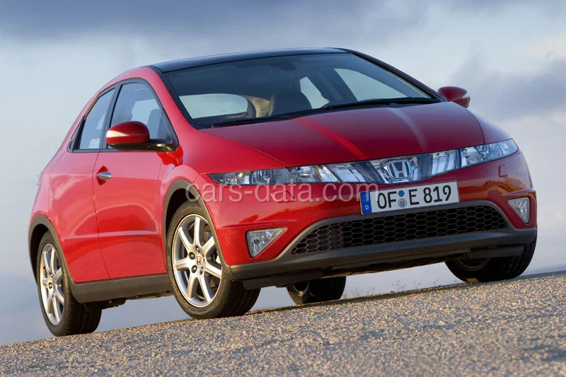 Honda Civic 1.4i DSi 2005 front view