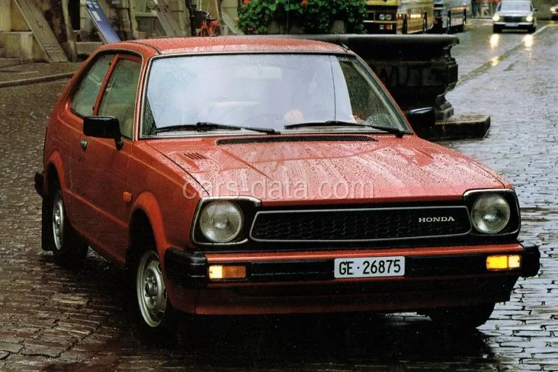 Honda Civic De Luxe 1979 front view