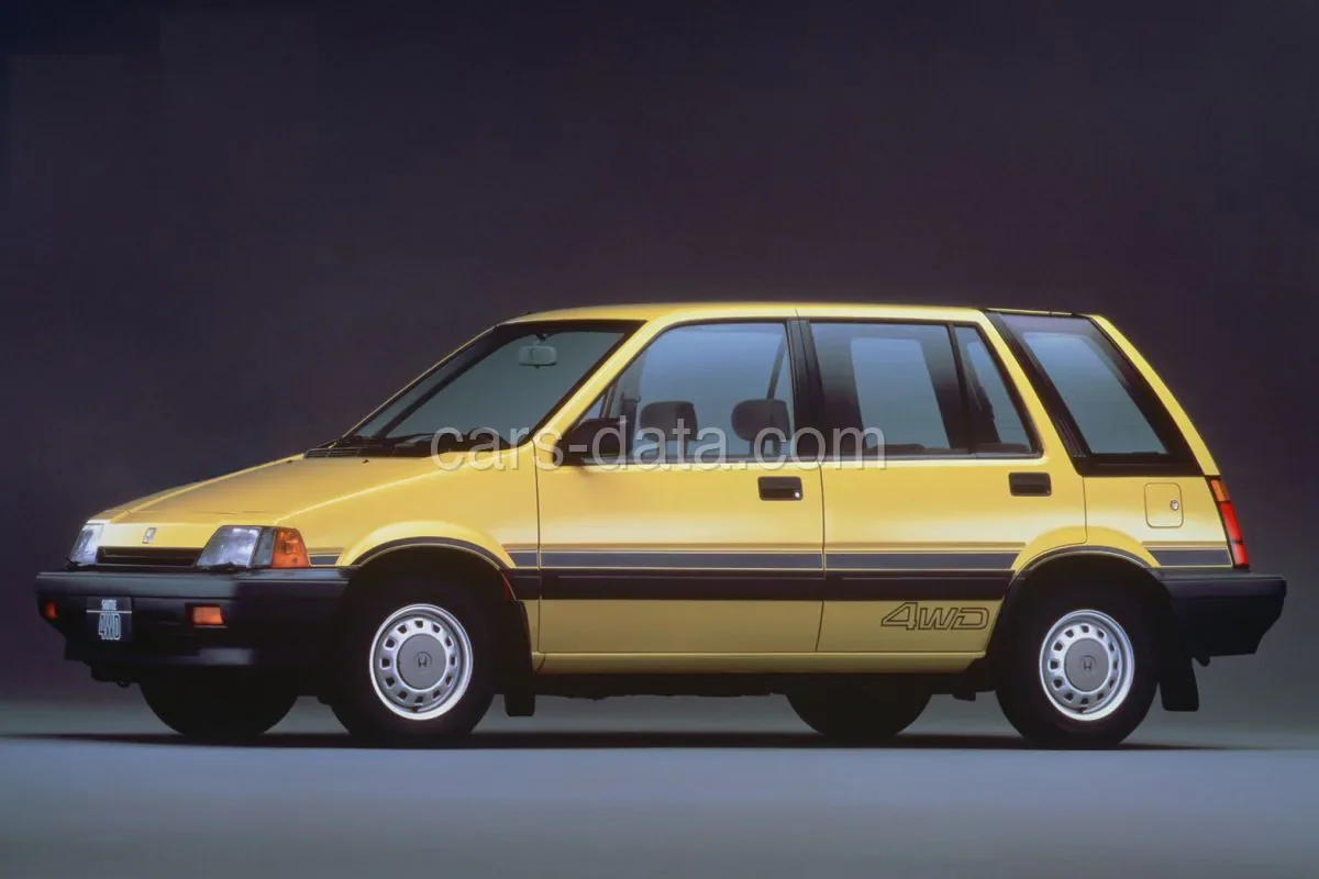 Honda Civic Shuttle 1.5 1983 front view