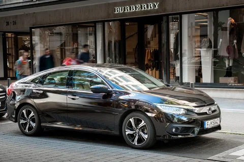 Honda Civic 2017 front view