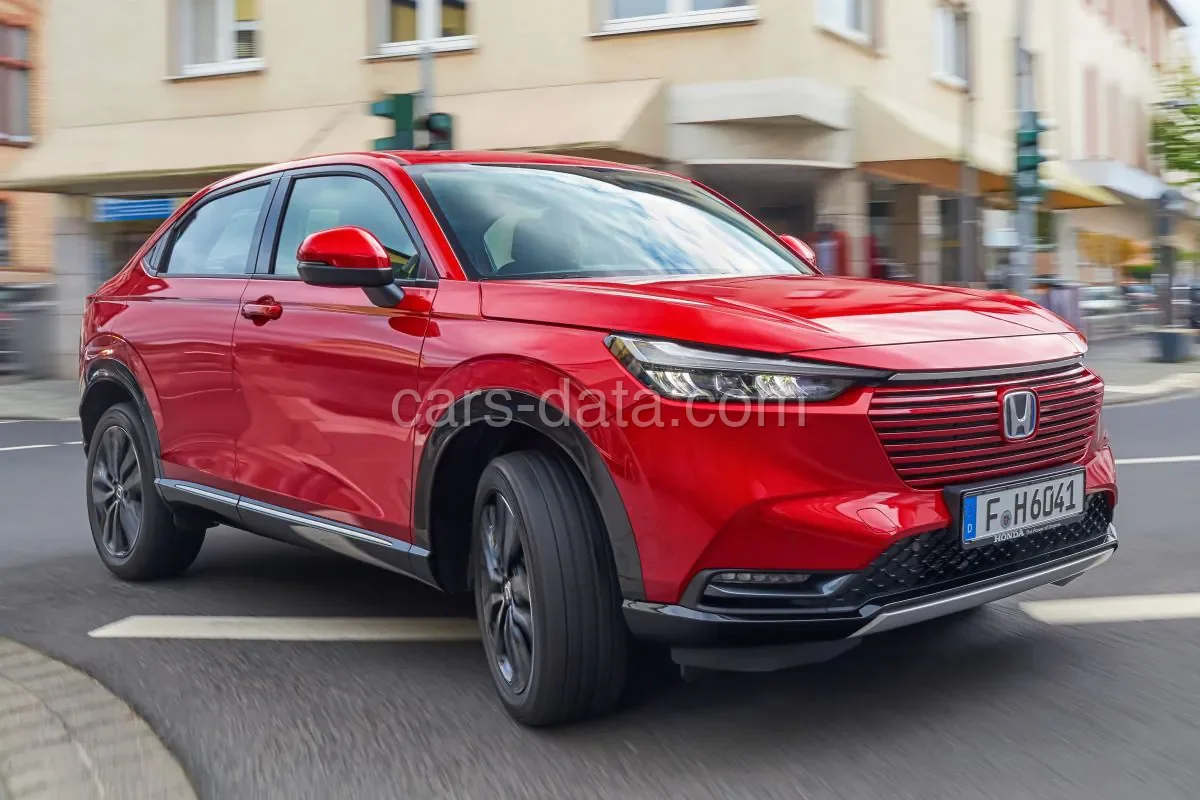 Honda HR-V 1.5 Hybrid Elegance 2021 front view