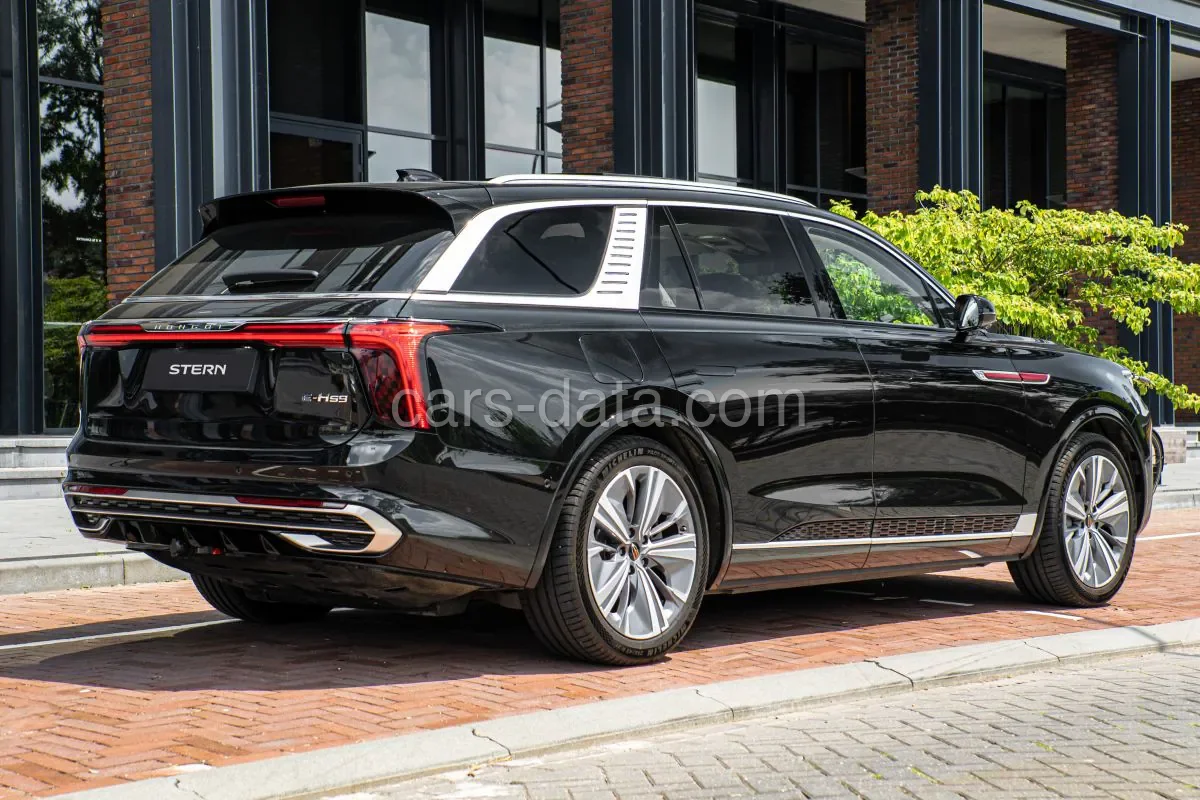Hongqi E-HS9 99kWh Executive 2022 front view