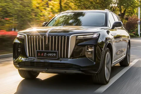 Hongqi E-HS9 99kWh Executive 2022 view 9