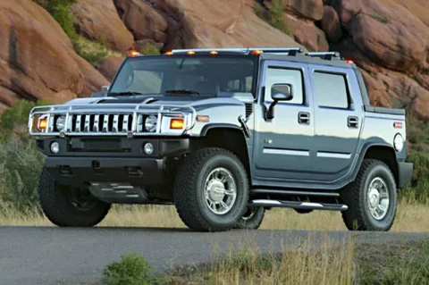 Hummer H2 2007 front view